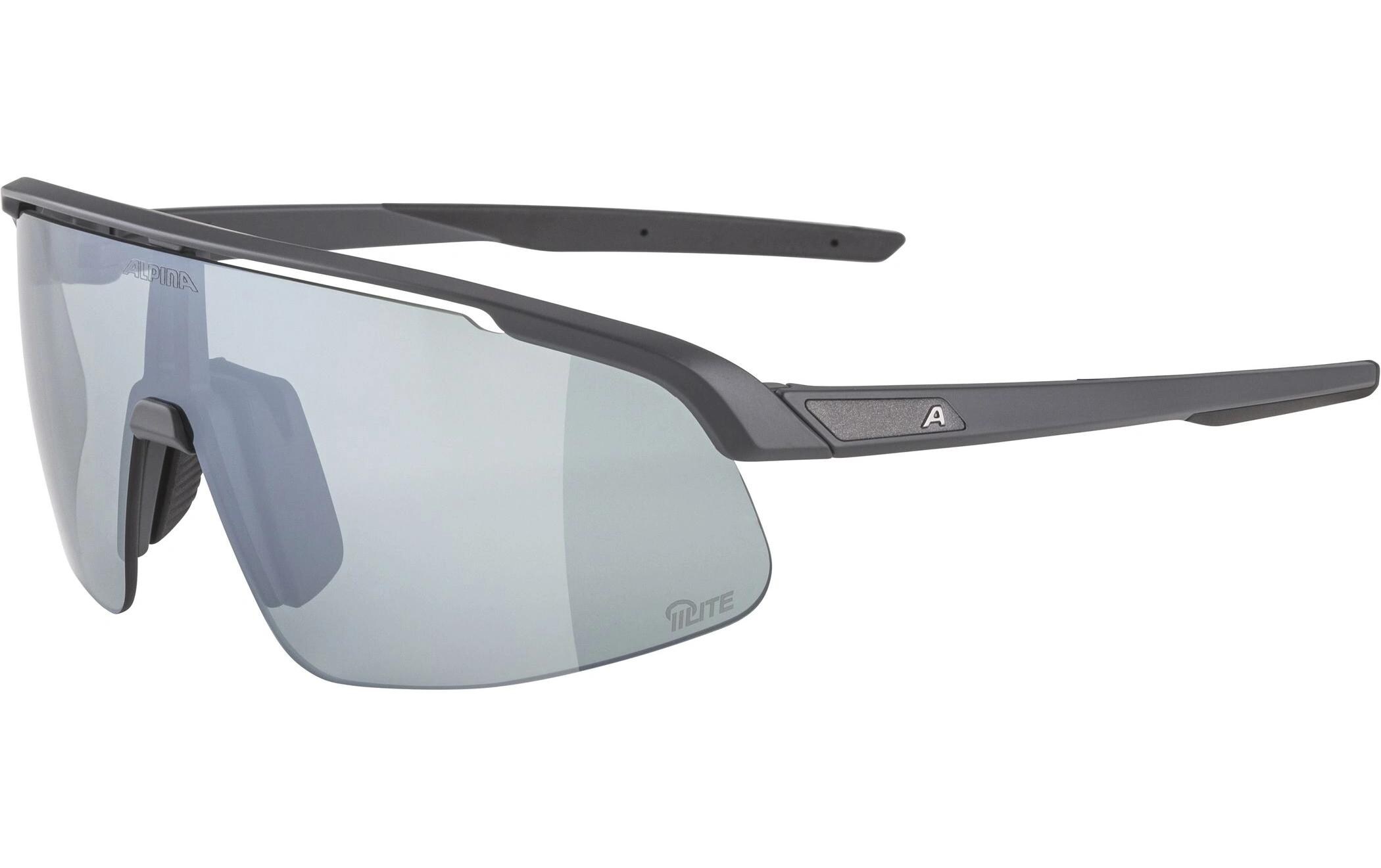 Sportbrille Turbo Pro S Q-Lite - Midnight Grau mattVelobrille Cat. 2