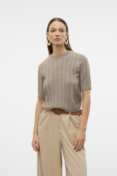 Vero Moda taupe dames trui