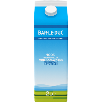 Bar-le-Duc Natuurlijk Mineraalwater Zonder Koolzuur 2 L