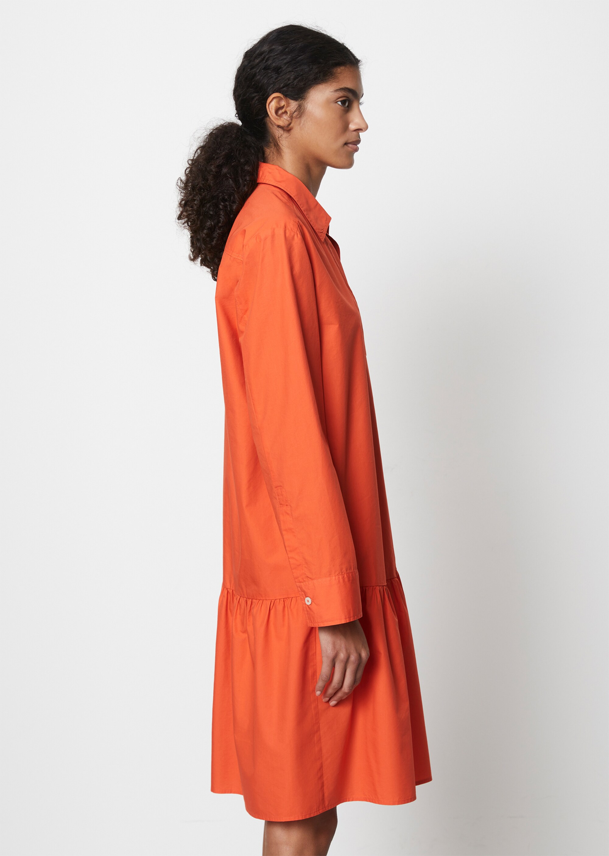 Blusenkleid relaxedaus Organic-Cotton-Lyocell-Mix