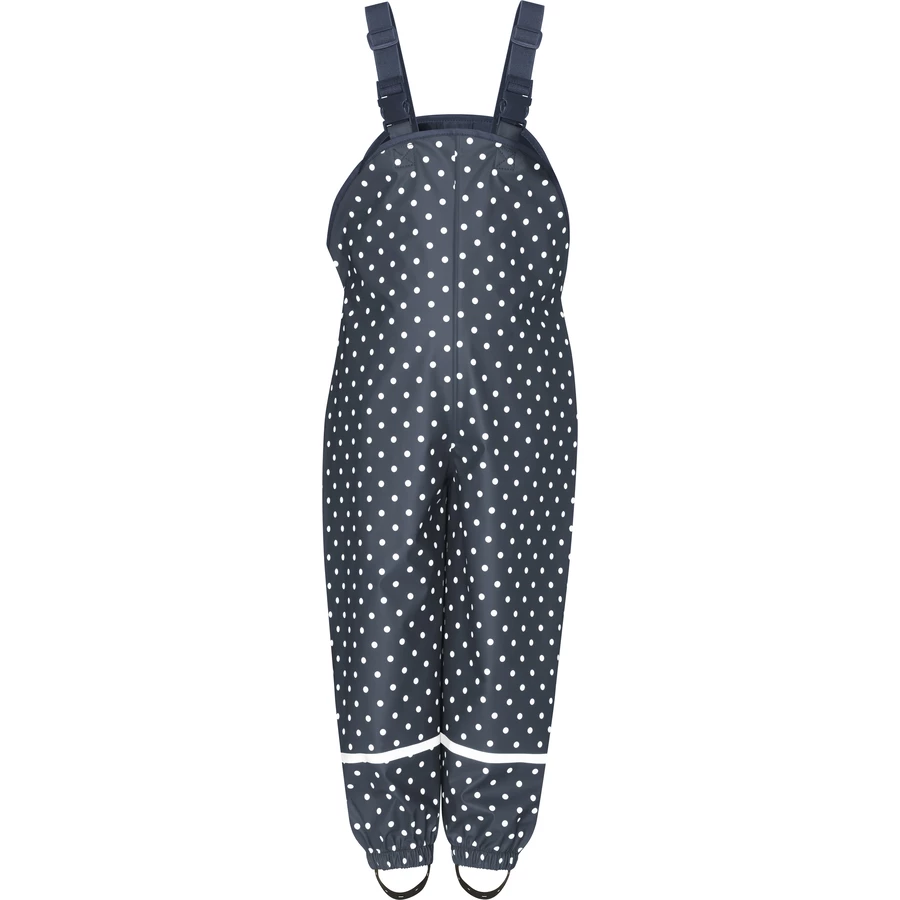 Playshoes Regenlatzhose Punkte marine