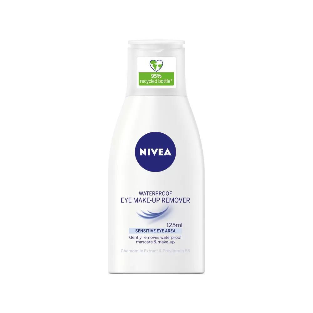 Nivea Sensitive Waterproof Eye Makeup Remover - 125 ml.