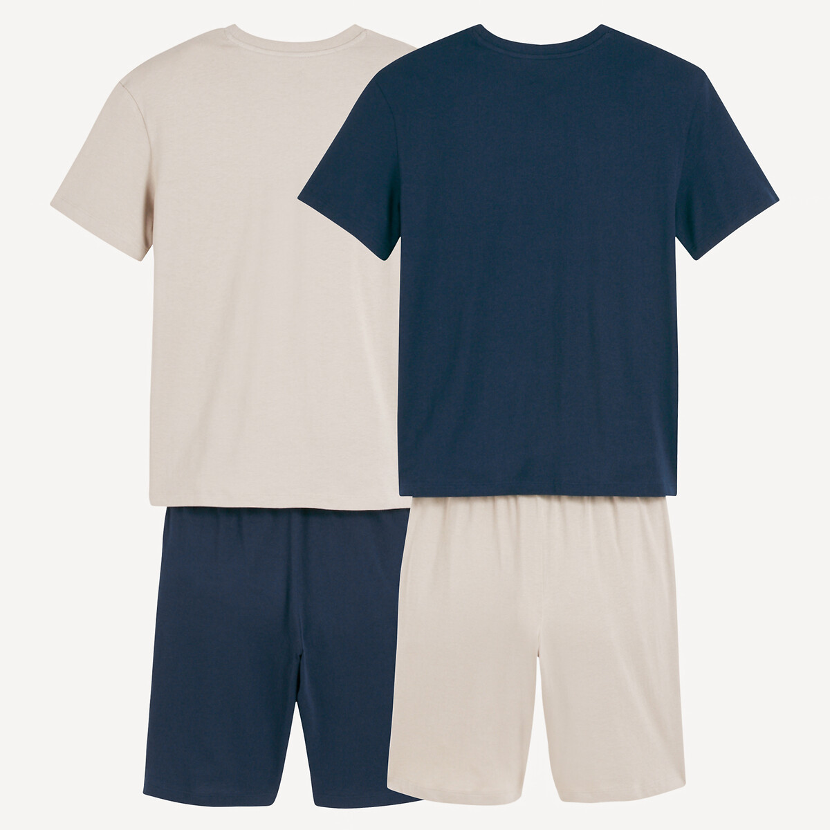 COLEÇÃO LA REDOUTE<br>Conjunto de 2 shorts de pijama de algodão com estampa de montanha