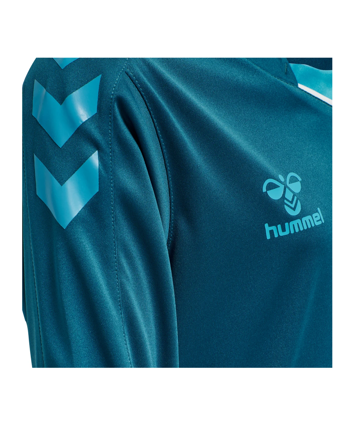Hummel hmlCORE XK Trikot langarm Kids Blau F7058