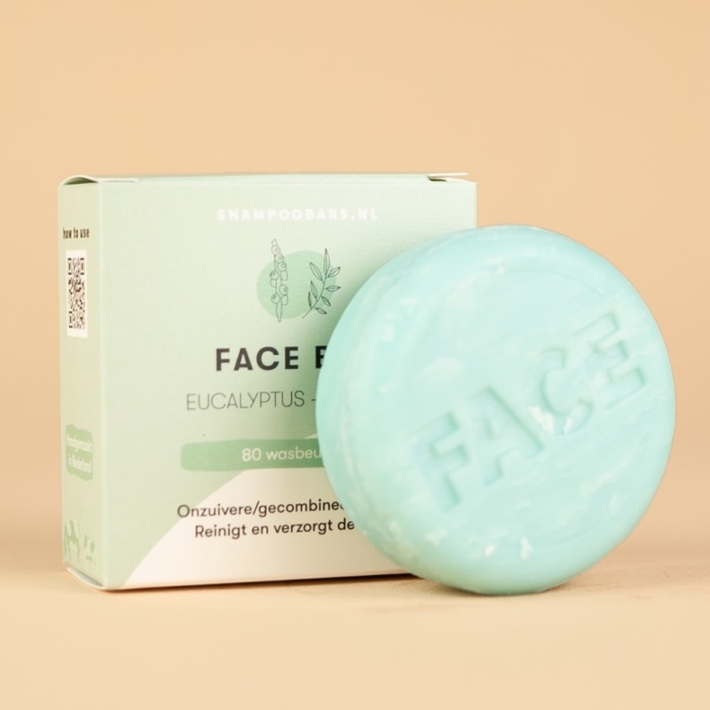 shampoo bars Gezicht Eucalyptu 60gr