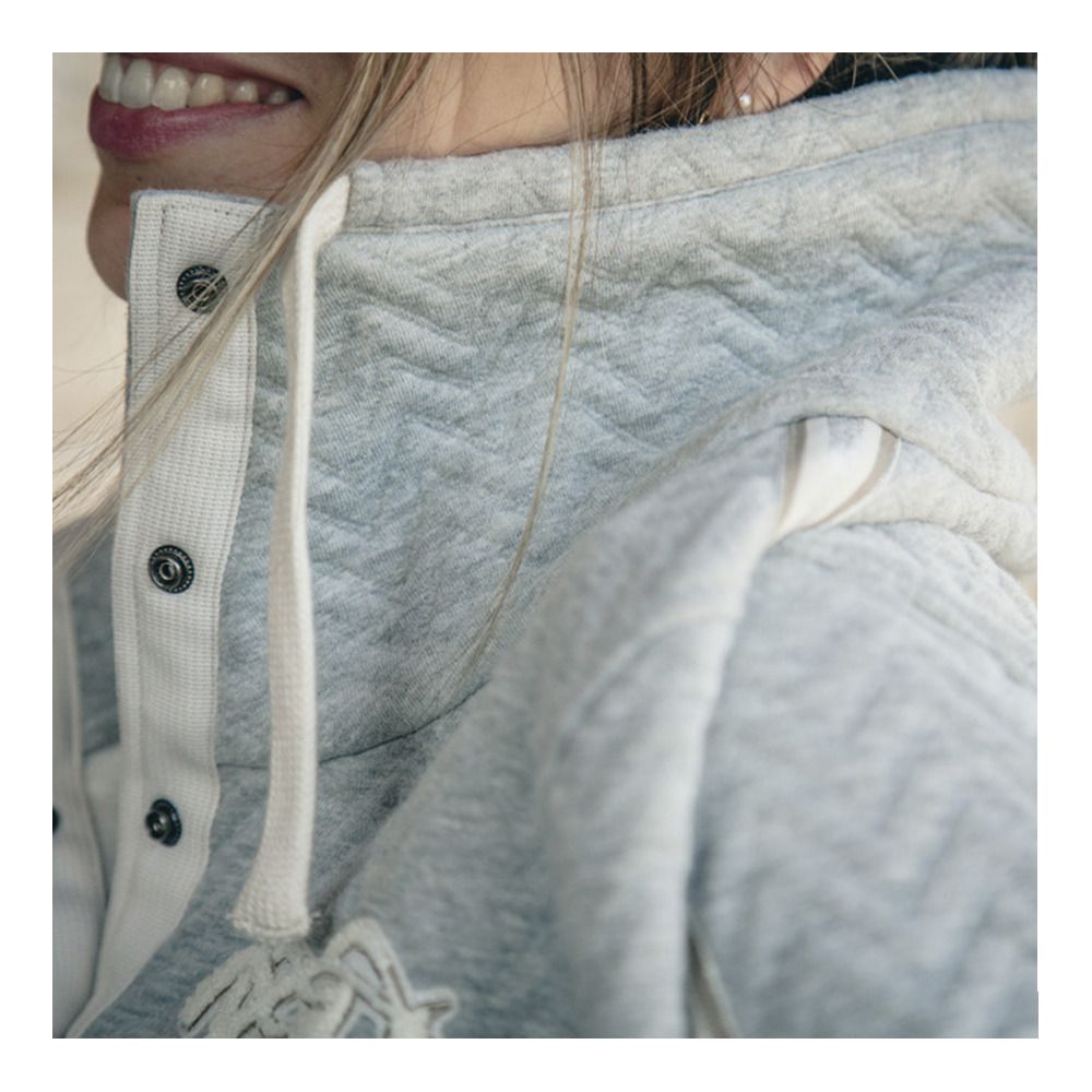 Pénélope PEPITA - Sweat Femme gris