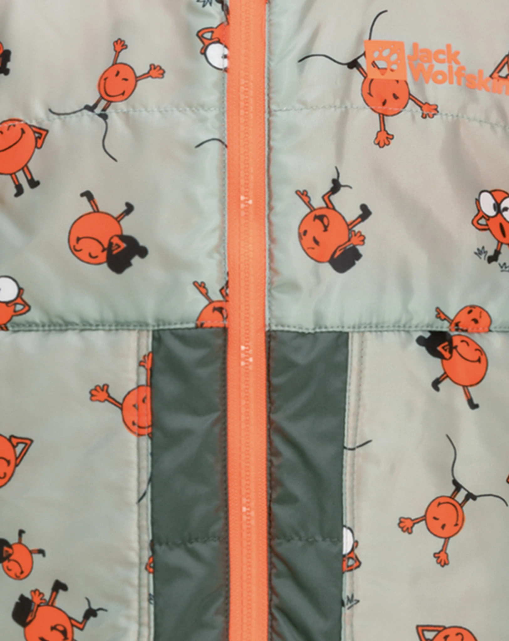 Outdoor-Weste SMILEYWORLD in mint leaf