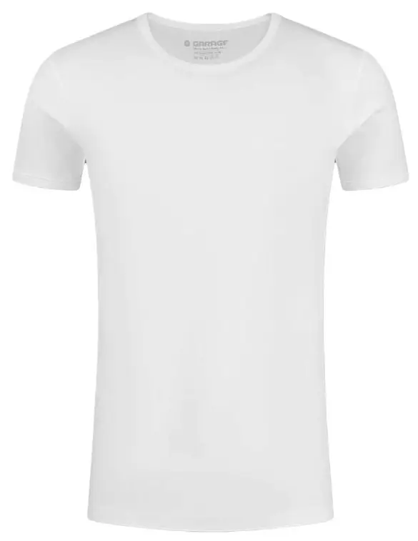 Garage Basic semi bodyfit t-shirt ronde hals 0301