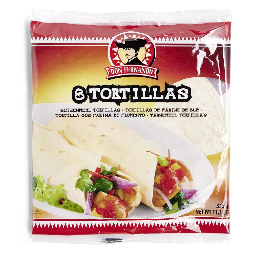 Tortillas x8
