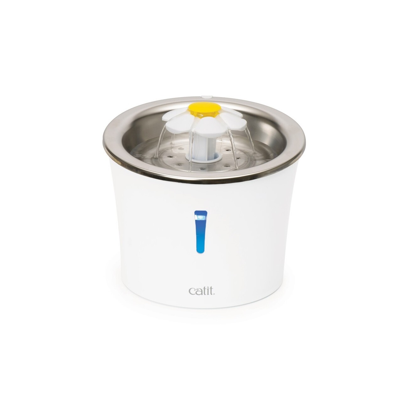 Catit Trinkbrunnen Blume mit Edelstahl