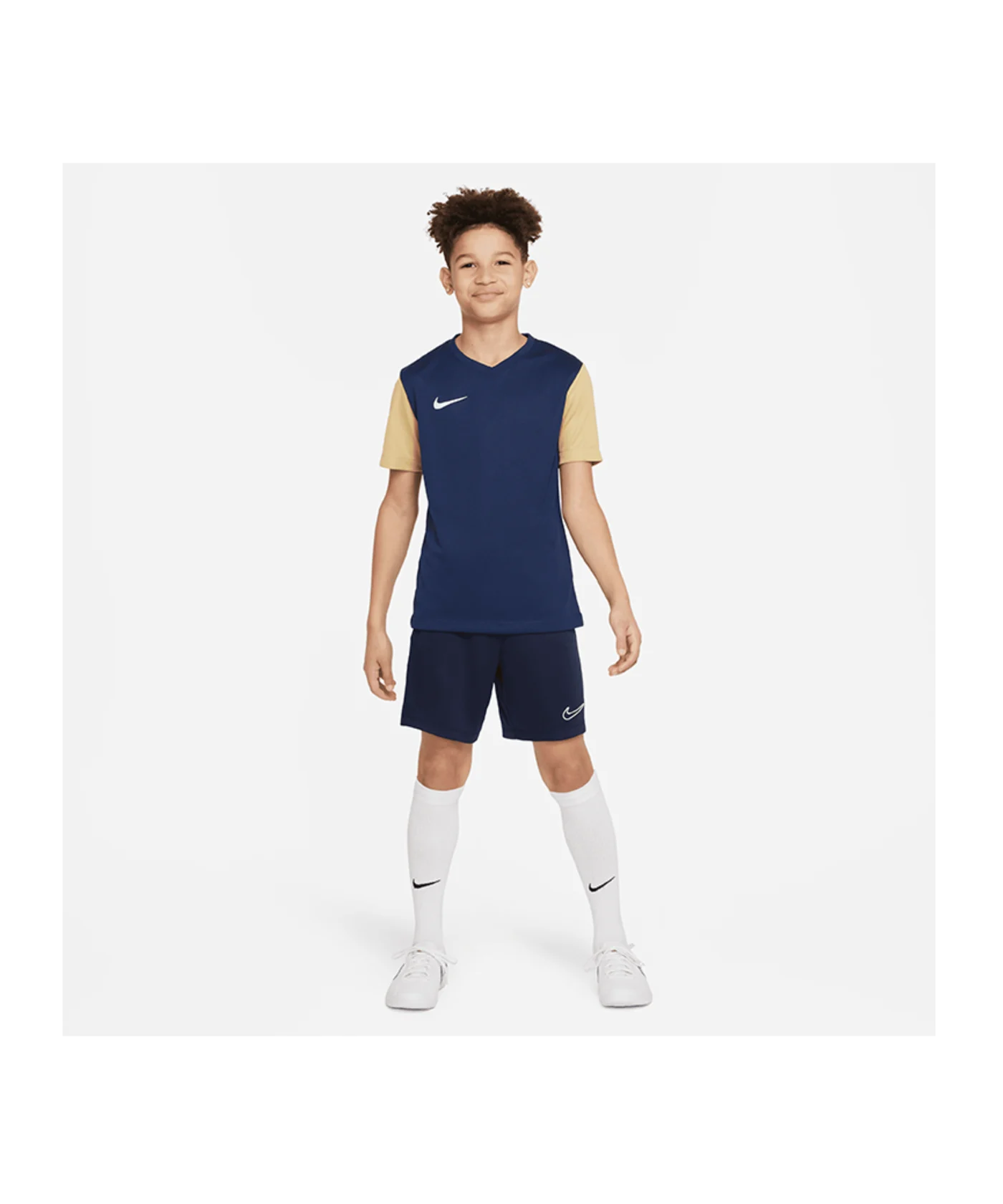 Nike Tiempo Premier II Trikot Kids Blau F411