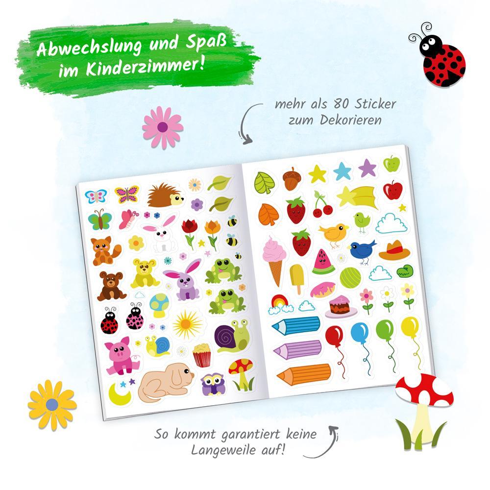 Trötsch Malbuch Bastelbuch Mein erstes Mal- und Bastelbuch Lustige Tierwelt