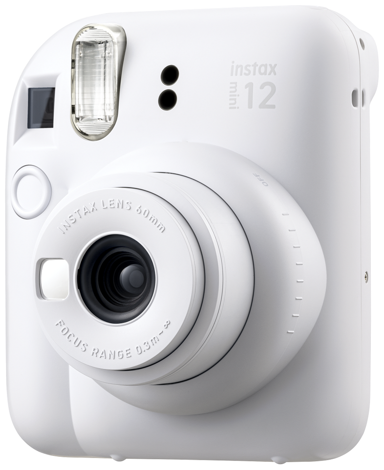 Fuji - Instax Mini 12 Instant Camera - Clay White