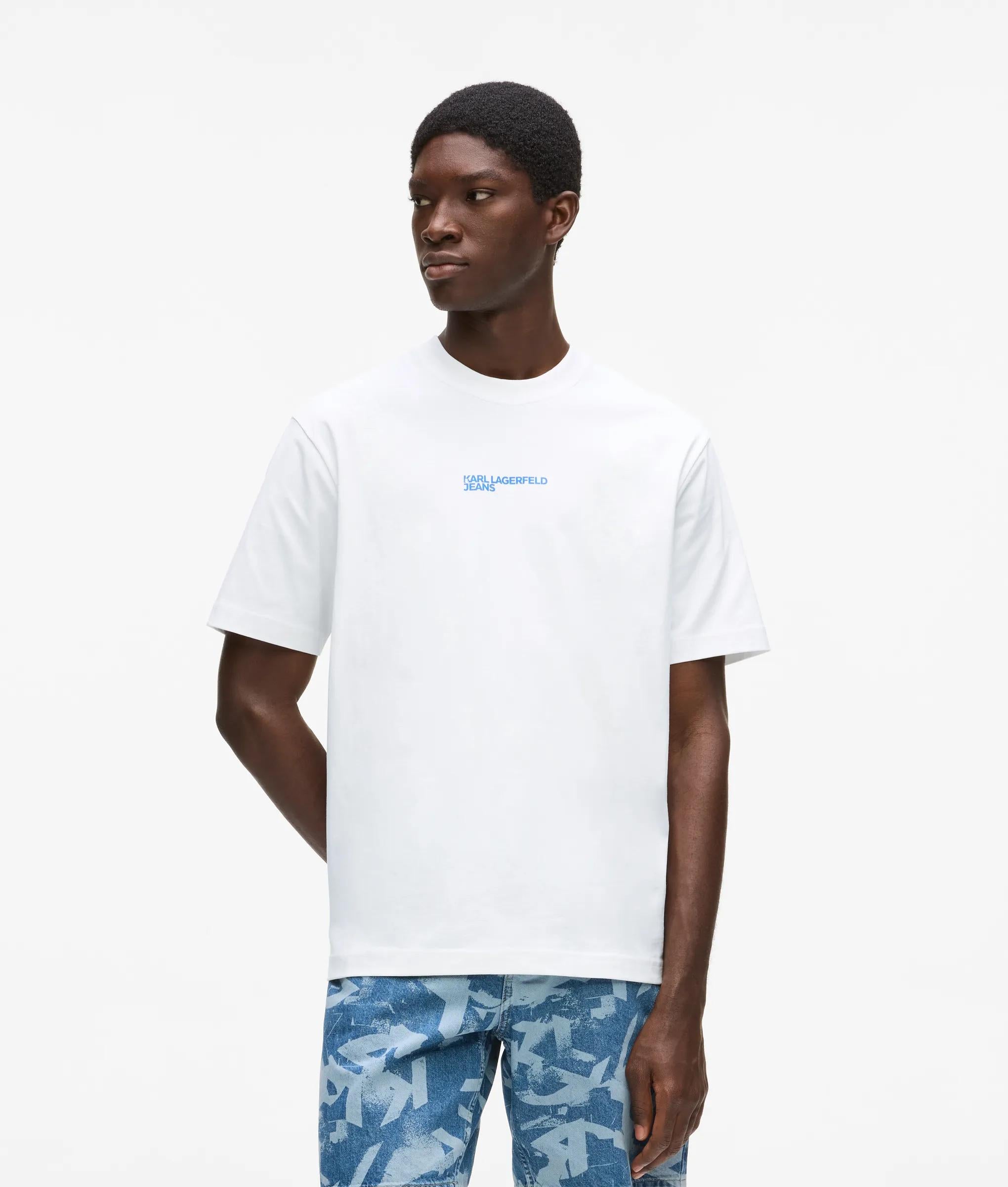 t-shirt met grafische Karl-opdruk