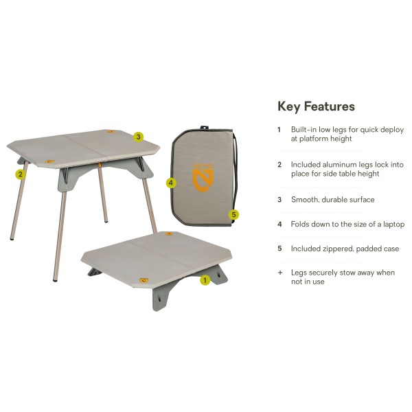 Nemo - Moonlander Table - Table de camping