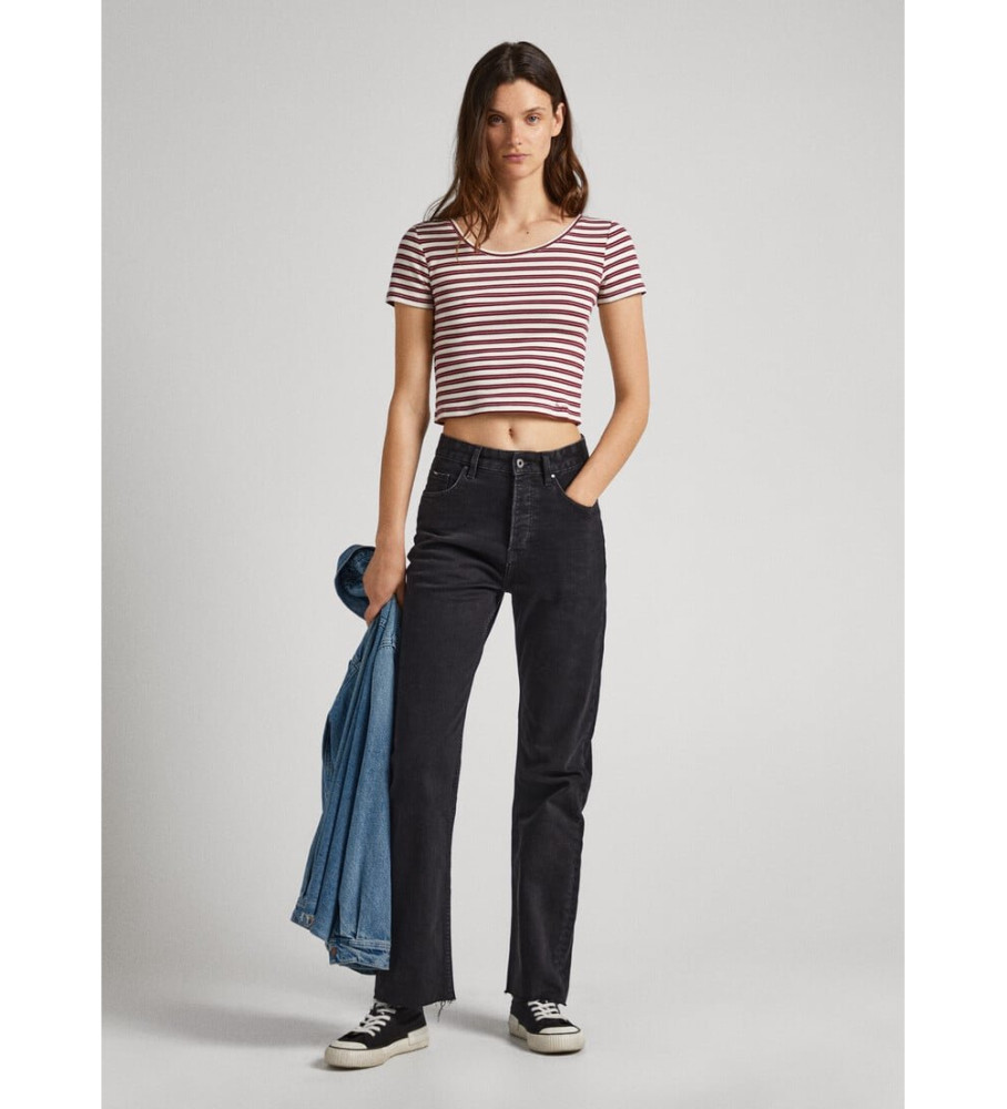 Camiseta Pepe Jeans Bordô Babette