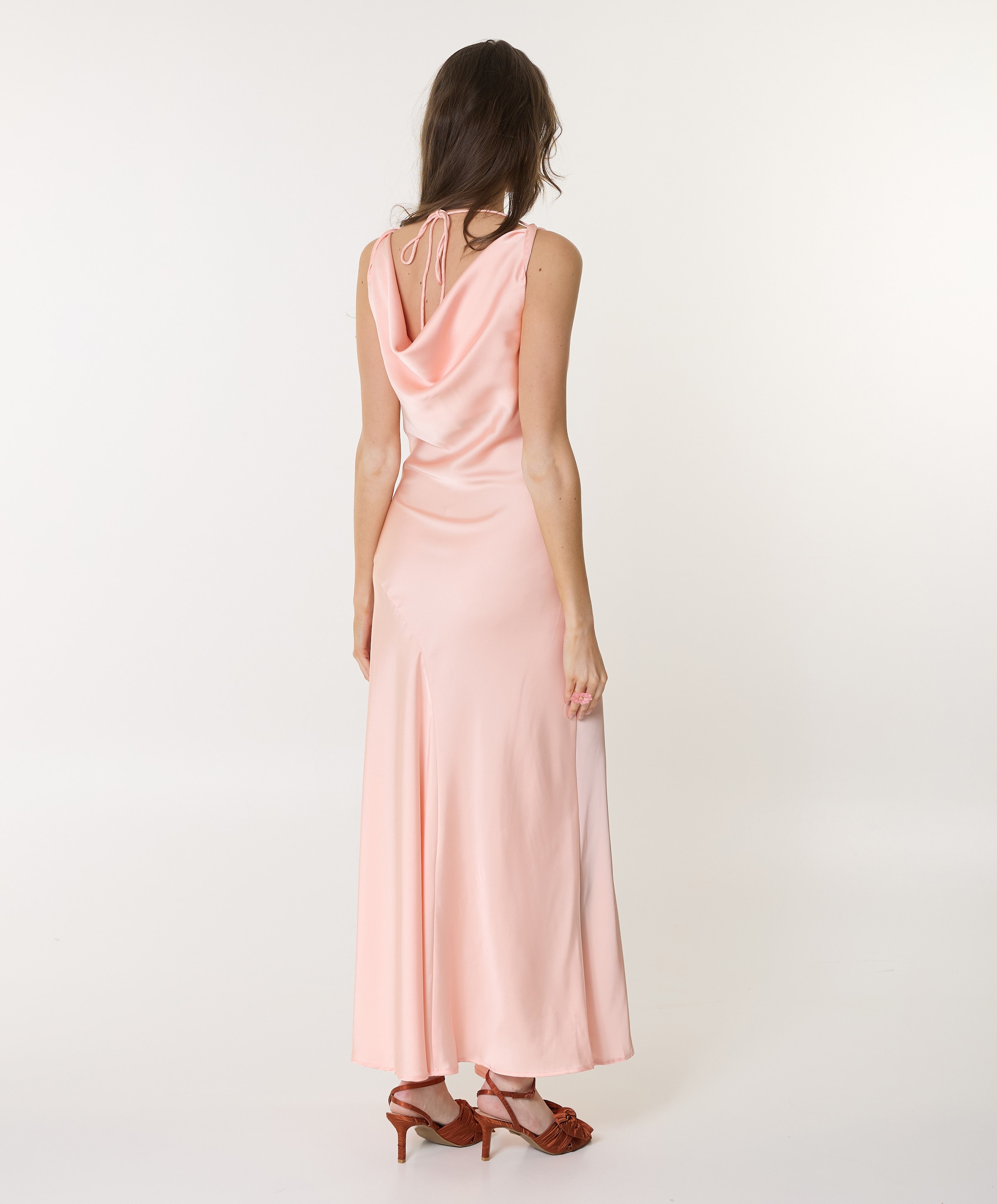 Vila Dames jurk roze