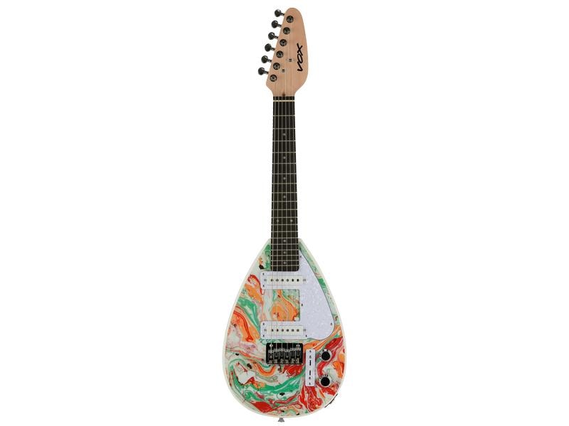 VOX Amplification E-Gitarre Mark III Mini – Marrble E-Gitarre mit 3/4-Korpus und kurzer Mensur