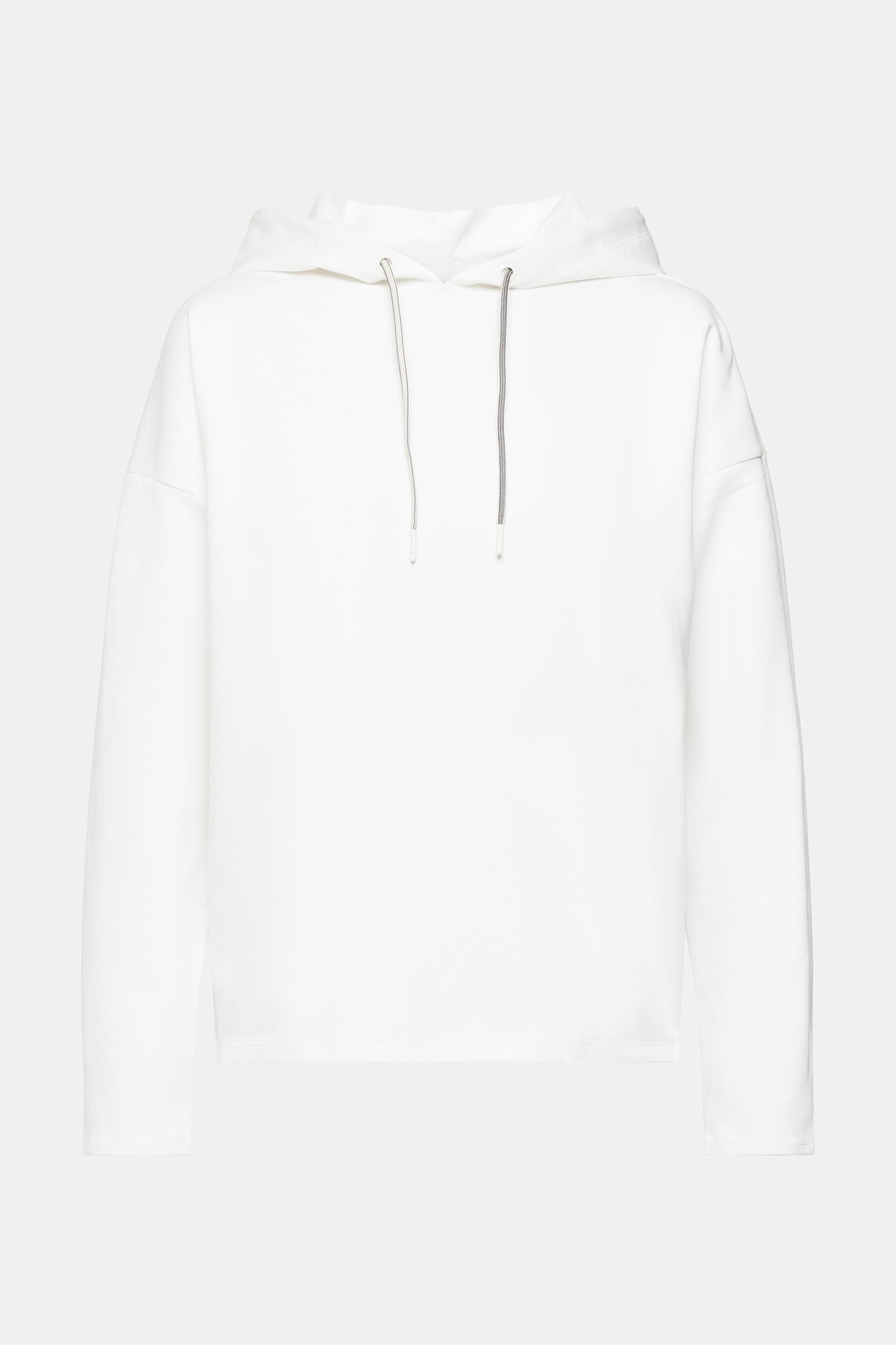 Sweat à capuche au toucher doux, coton biologique mélangé