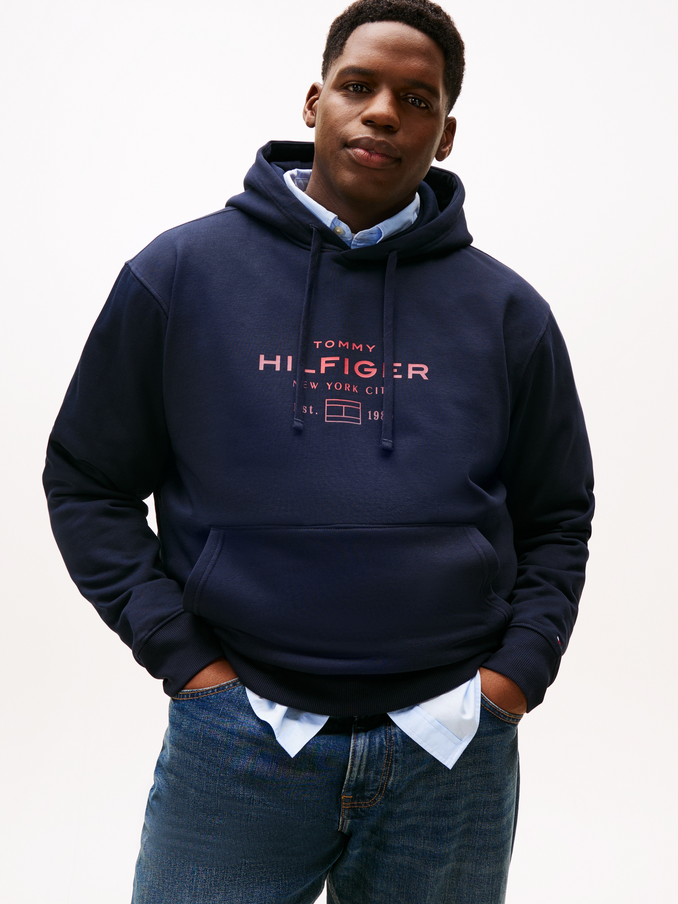 Tommy Hilfiger Big & Tall Kapuzensweatshirt »GRAPHIC HOODIE«, Grosse Grössen