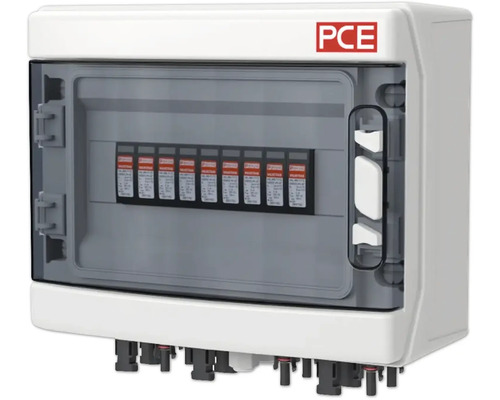 PCE PV-Box SOL-LINE Bliksem- en overspanningsbeveiligingskast voor fotovoltaïsche systemen