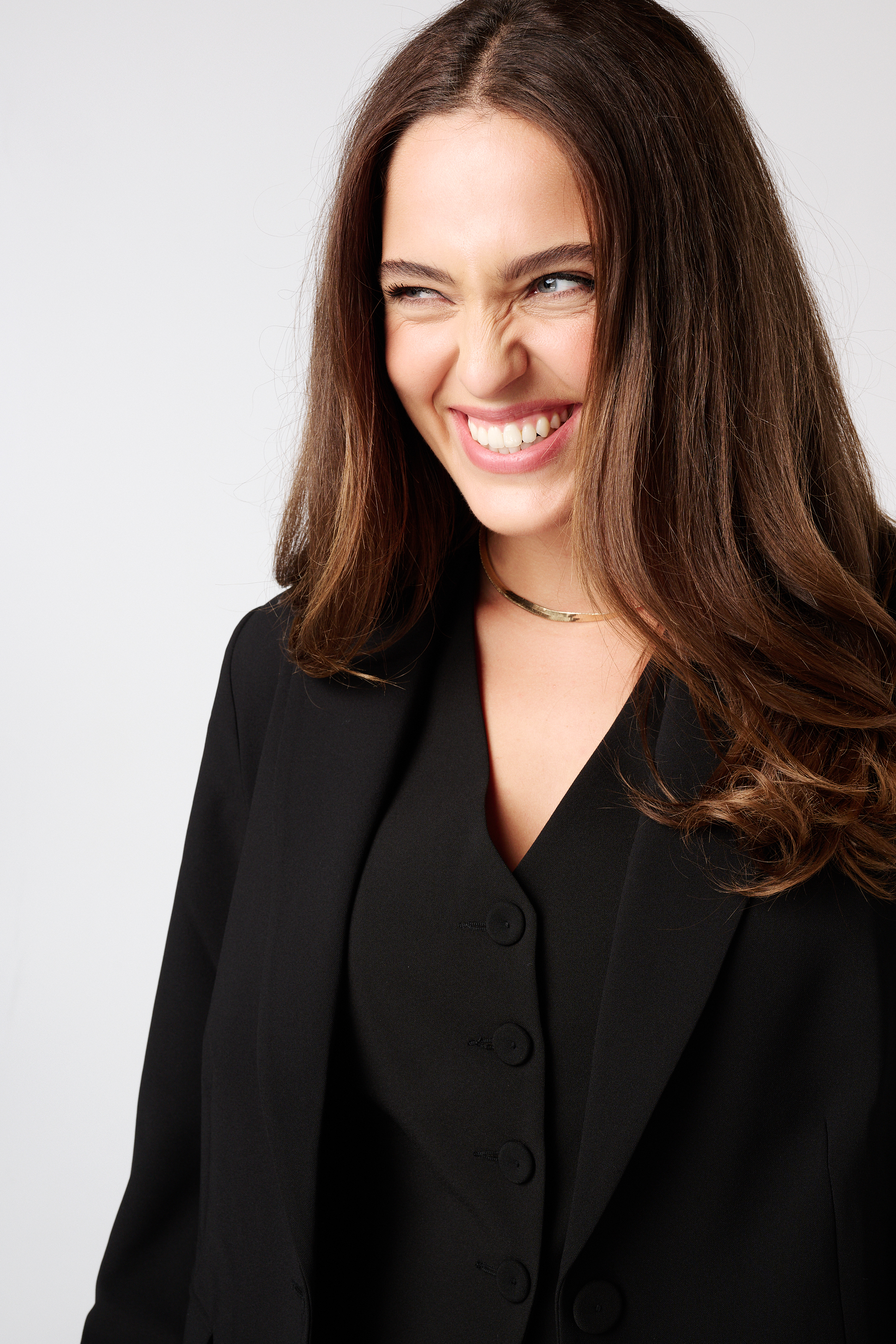 Klassieke blazer Zwart