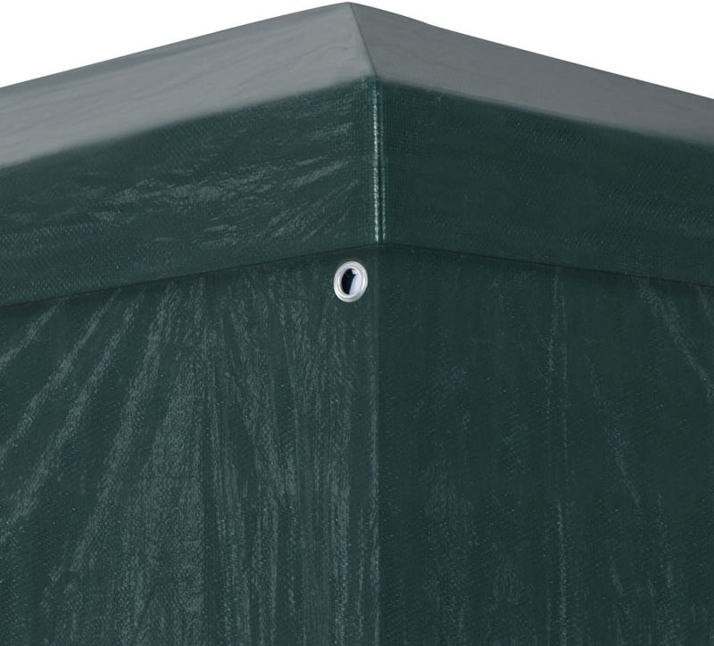 Partytent - Groen - PE en Staal - Inclusief Montagematerialen