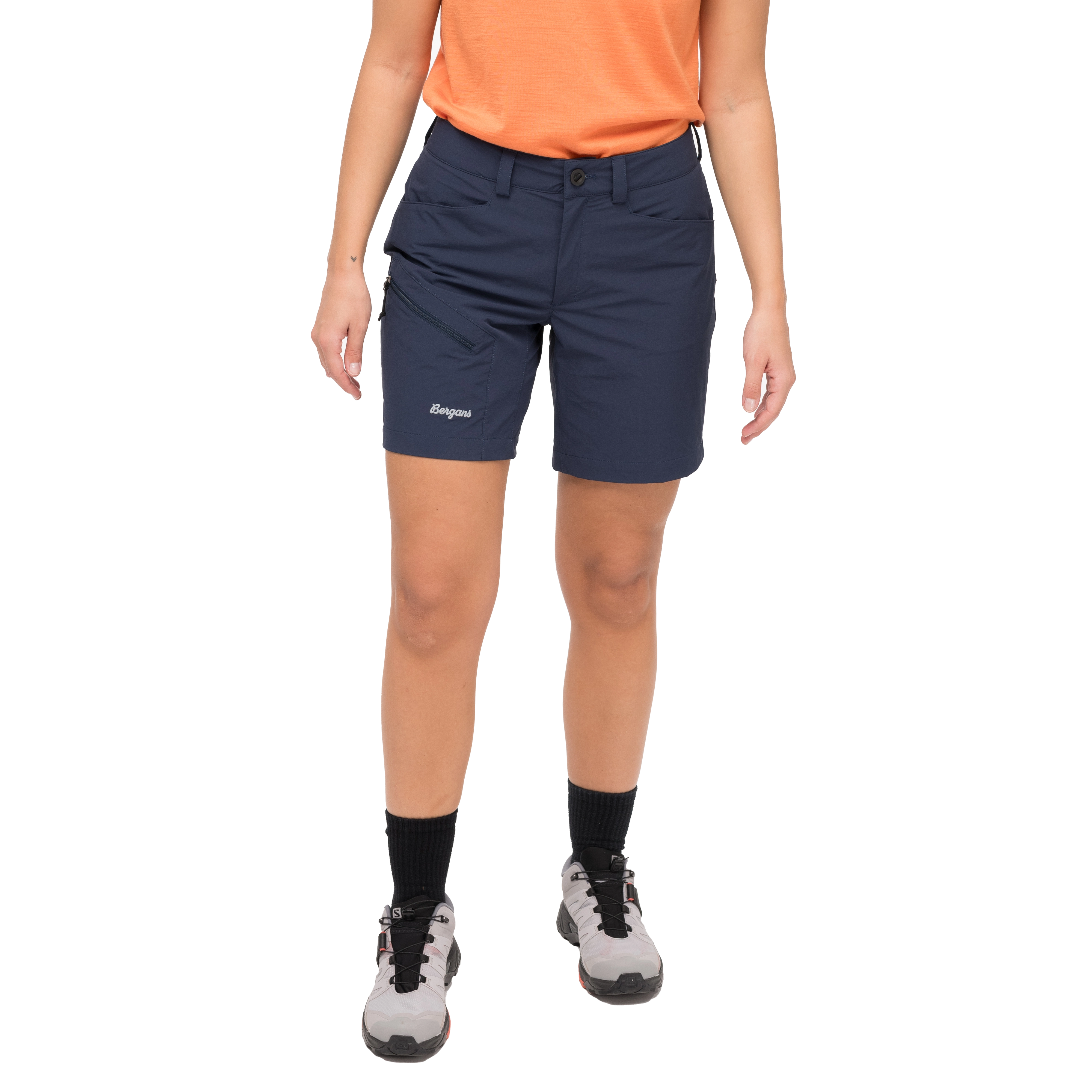 Vaagaa Light Softshell Shorts Women Navy Blue