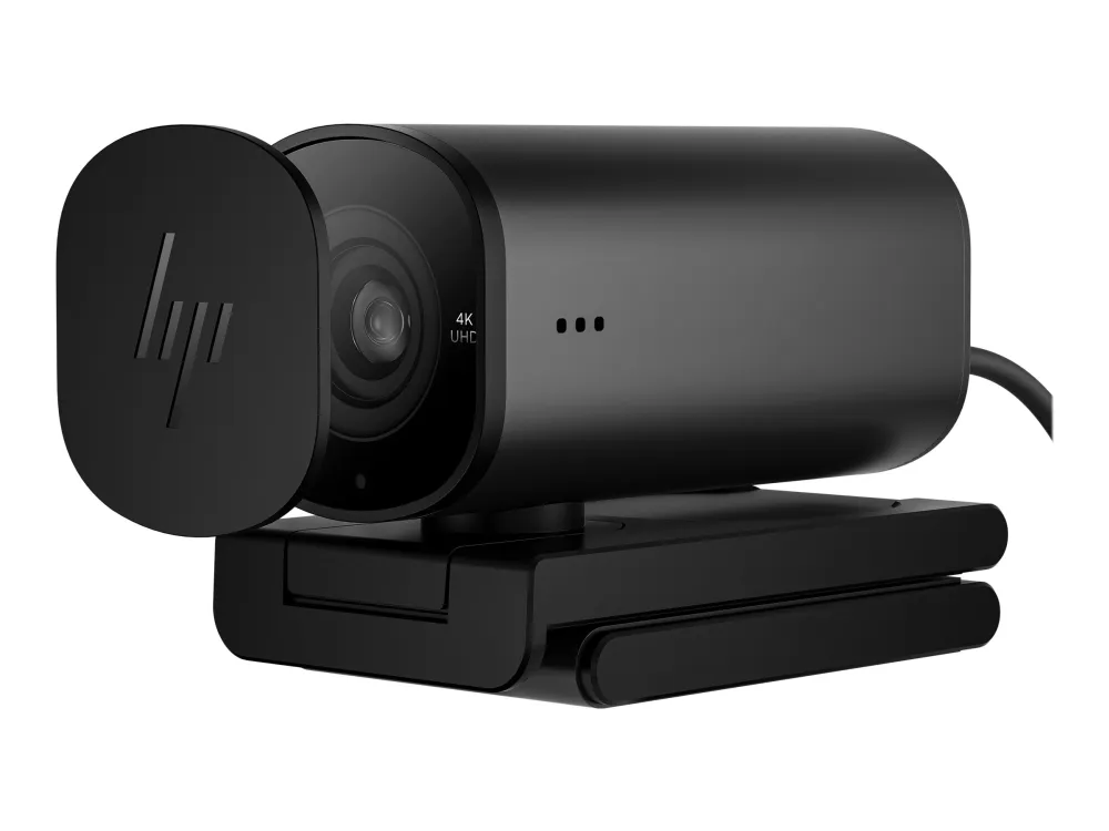 HP 965 Streaming - Webcam - farve - 8 MP - 3840 x 2160 - audio - USB 3.0