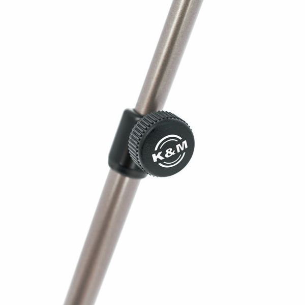 K&M 101 Music Stand Nickel Colored
