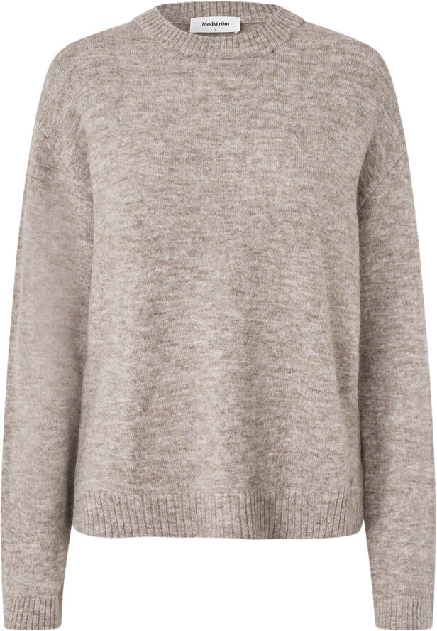 Modström TreeMD o-neck Beige melange