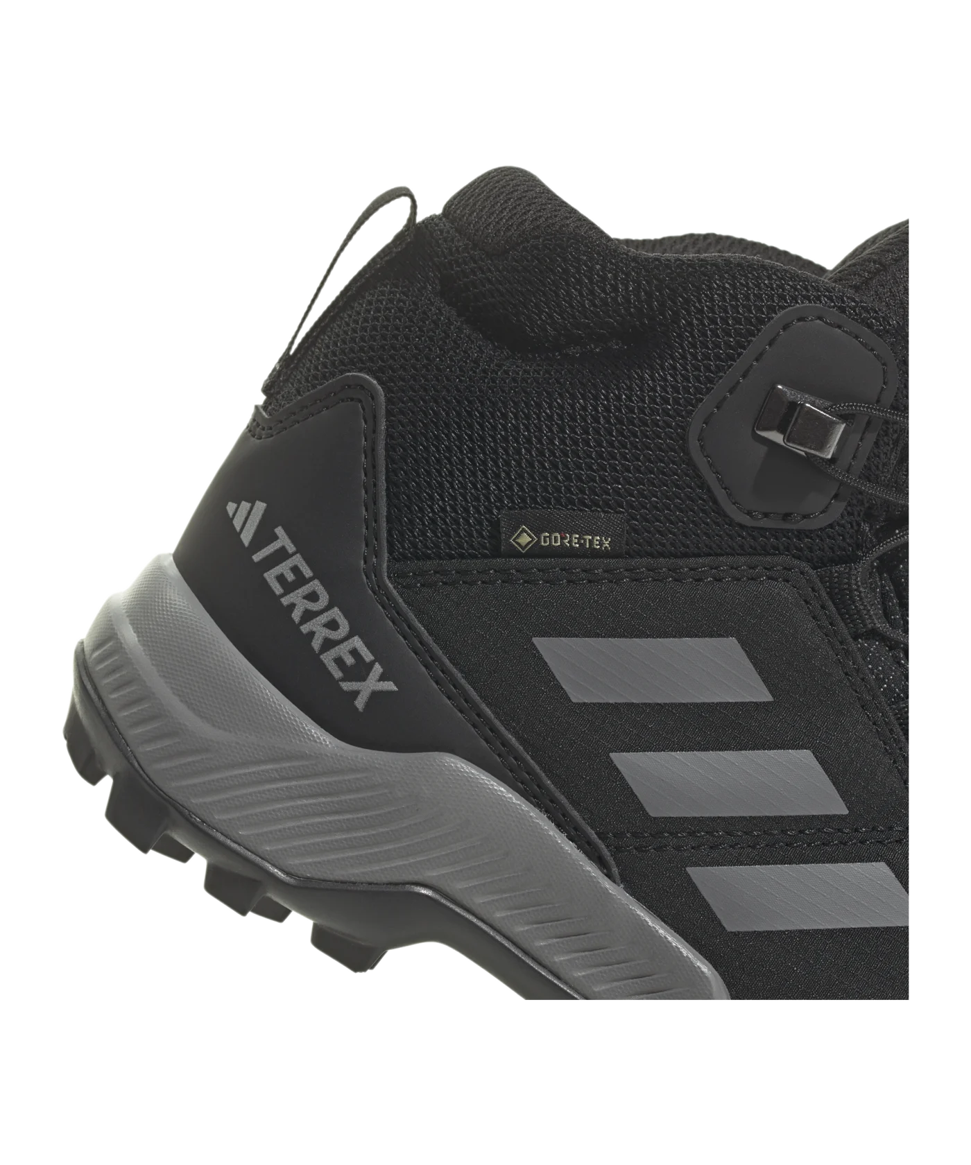 adidas Terrex Mid GTX Kids Schwarz Grau