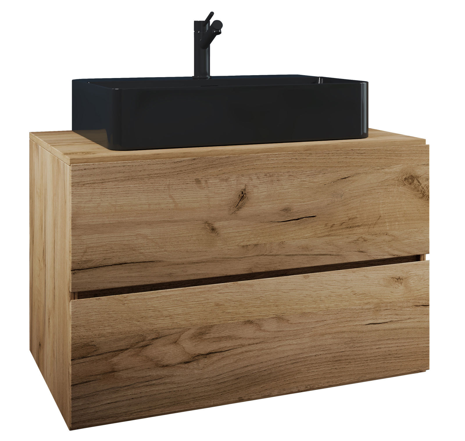 Waschtisch LENDAS BL S - Honig-Eiche - 80 cm