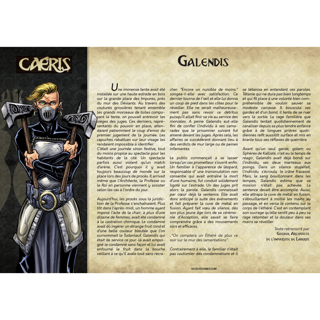 Caeris : Starter Les Moniales d'æther