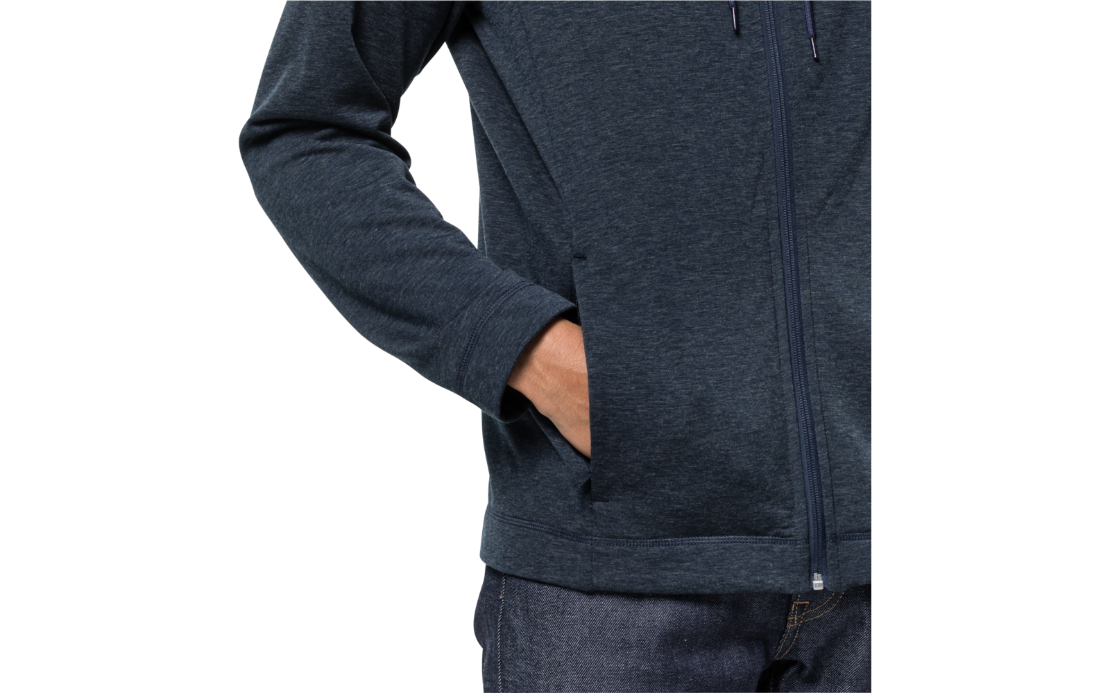 Jack Wolfskin Waldsee Hooded Herren Fleecejacke