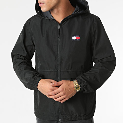 Coupe-Vent Capuche 1052 Noir