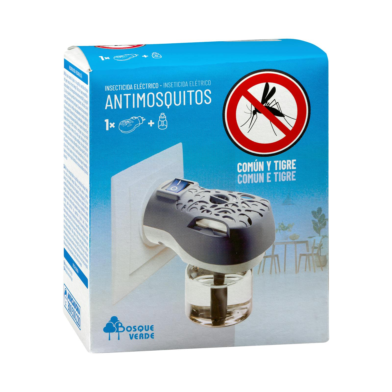 Diffuseur d'insecticide anti-moustiques électrique Green Forest