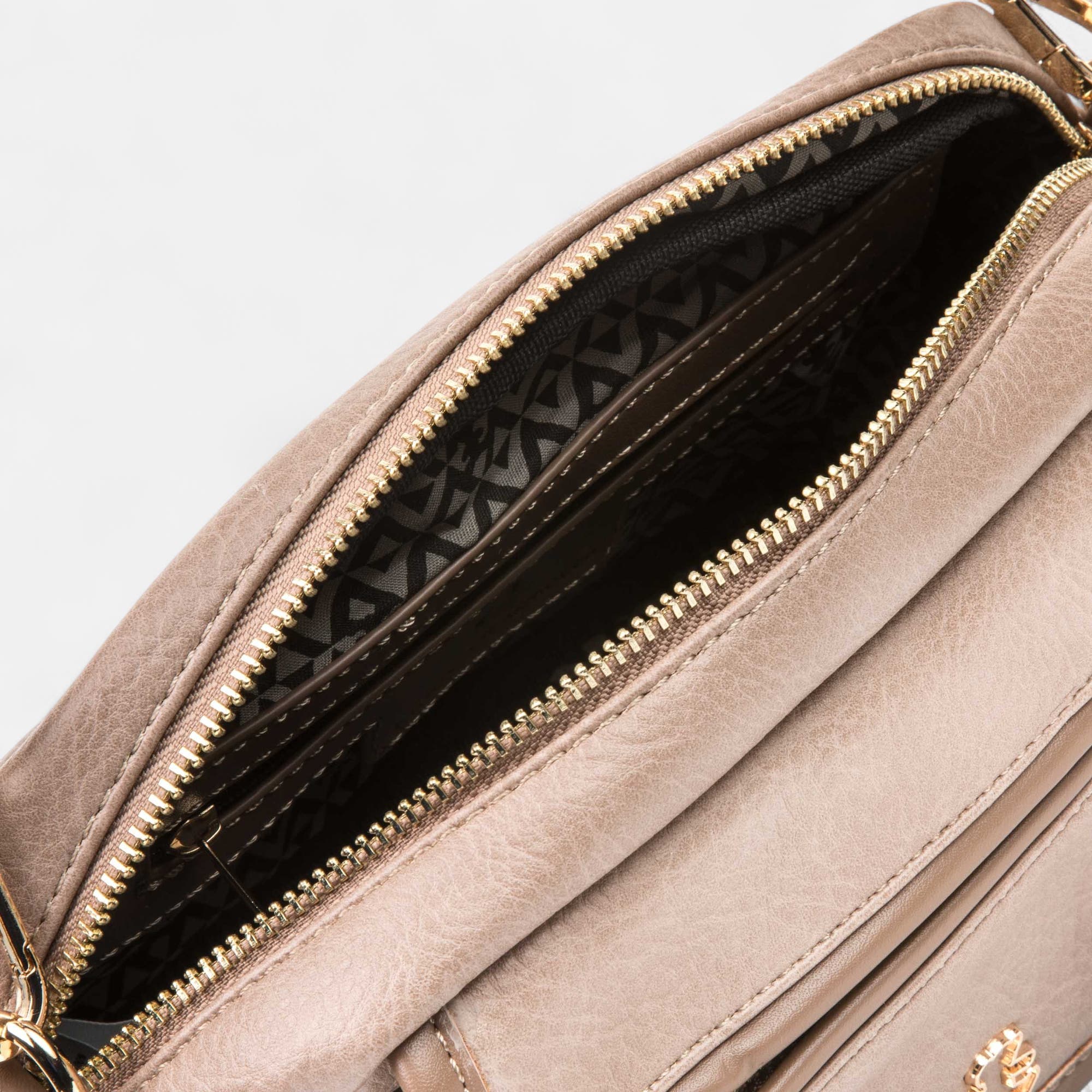 Sac bandoulière taupe
