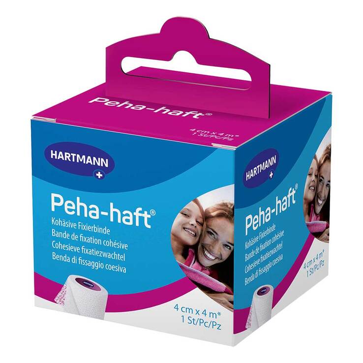 Peha-Haft Fixierbinde 4 cmx4 m, 1 St