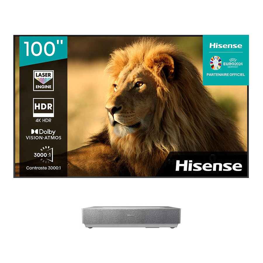 Hisense 100L5HD - DLP Laser UHD 4K - 2700 Lumens