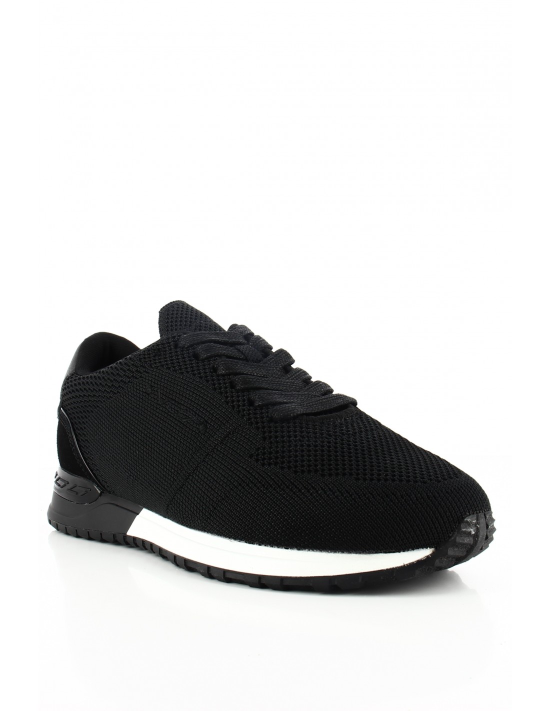 v07 Baskets de ville homme milan knit preto noir