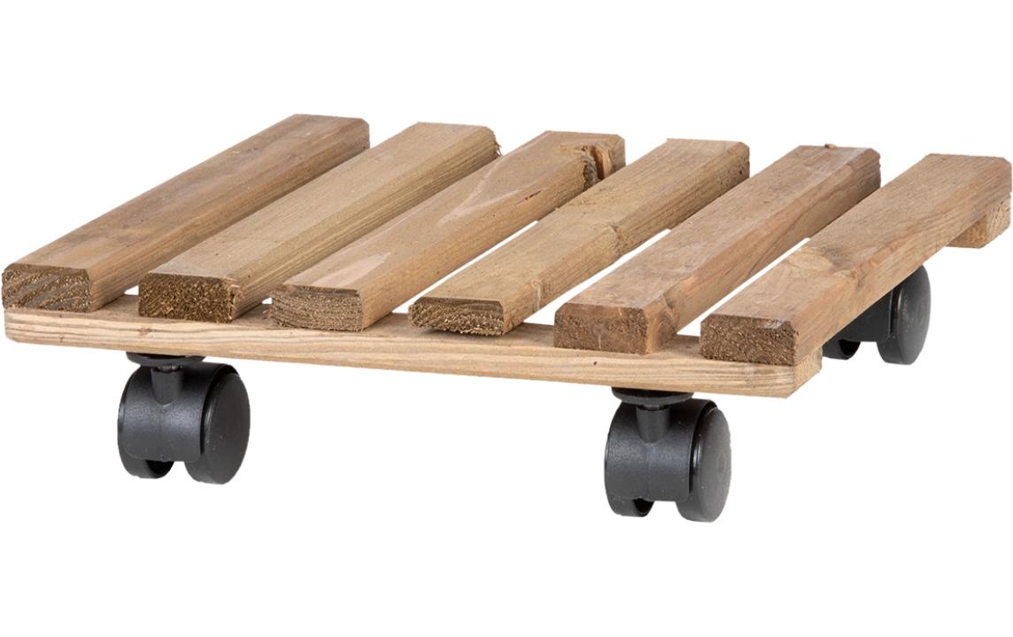 Rolleruntersetzer Quadratisch L BraunPflanzentrolley