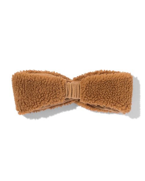 bandeau femme avec torsade teddy