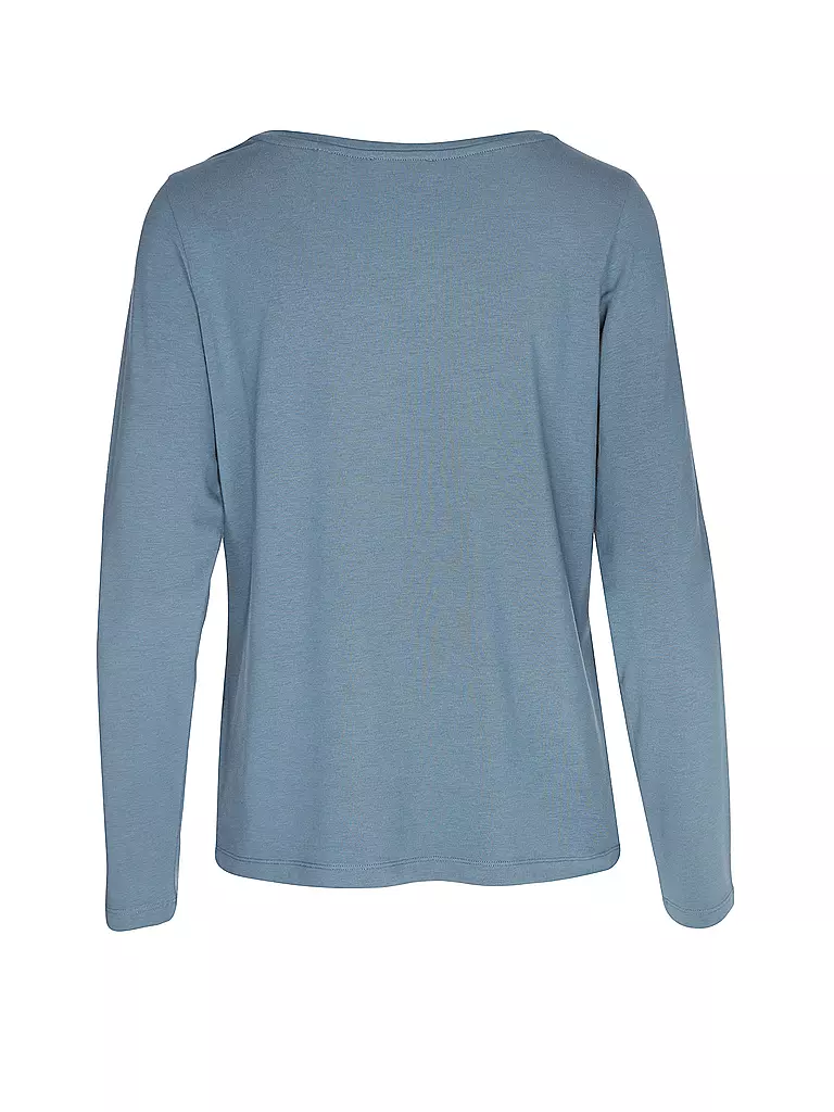 MARC O'POLO Langarmshirt blau