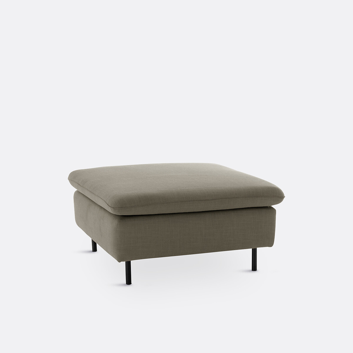 LA REDOUTE INTERIEURS<br>Puff linho/viscose, Ivete