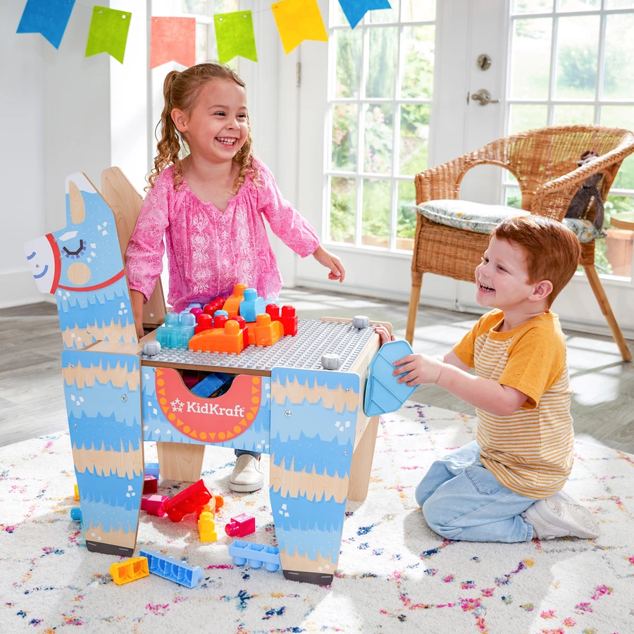 KidKraft® Llama Pinata Baustein Spieltisch