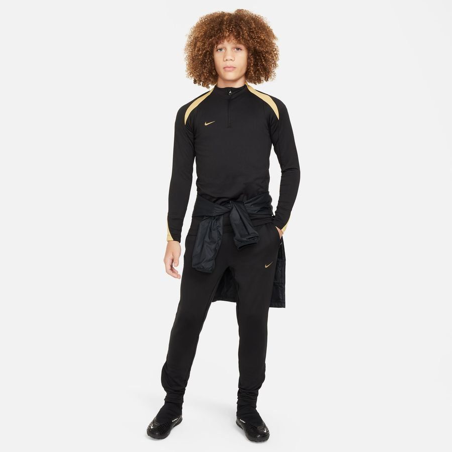 Nike Bas de Survêtement Strike Dri-FIT - Noir/Doré Enfant