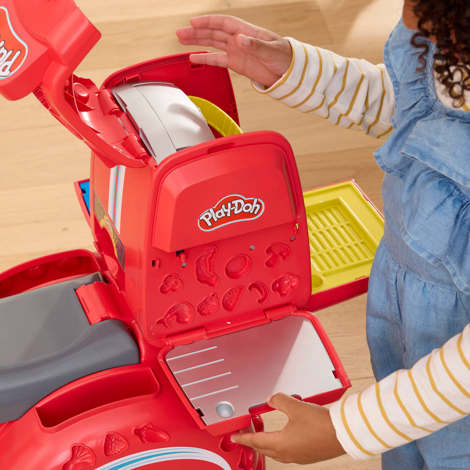 Play-Doh pizzabezorgscooter kleiset