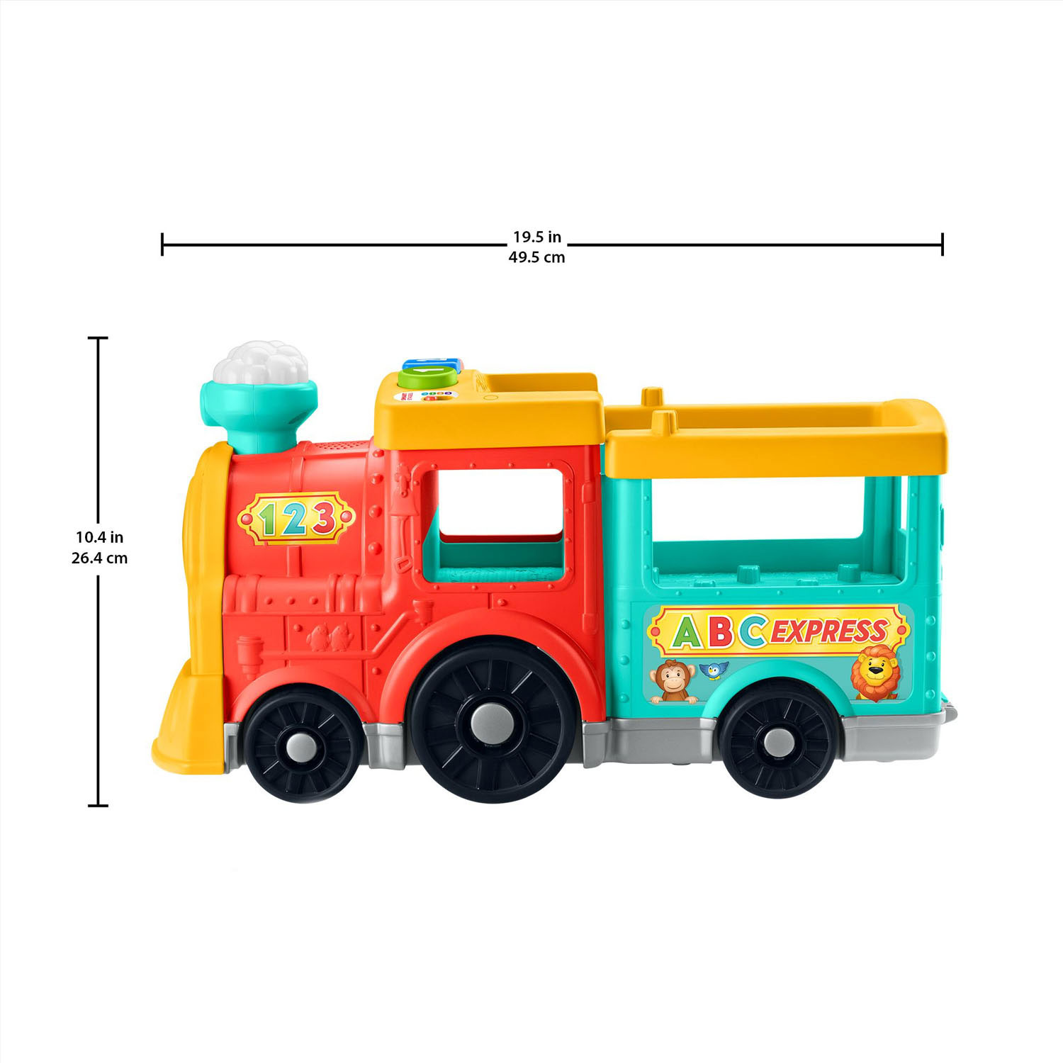 Fisher-Price Little People Big Abc Animal Train
