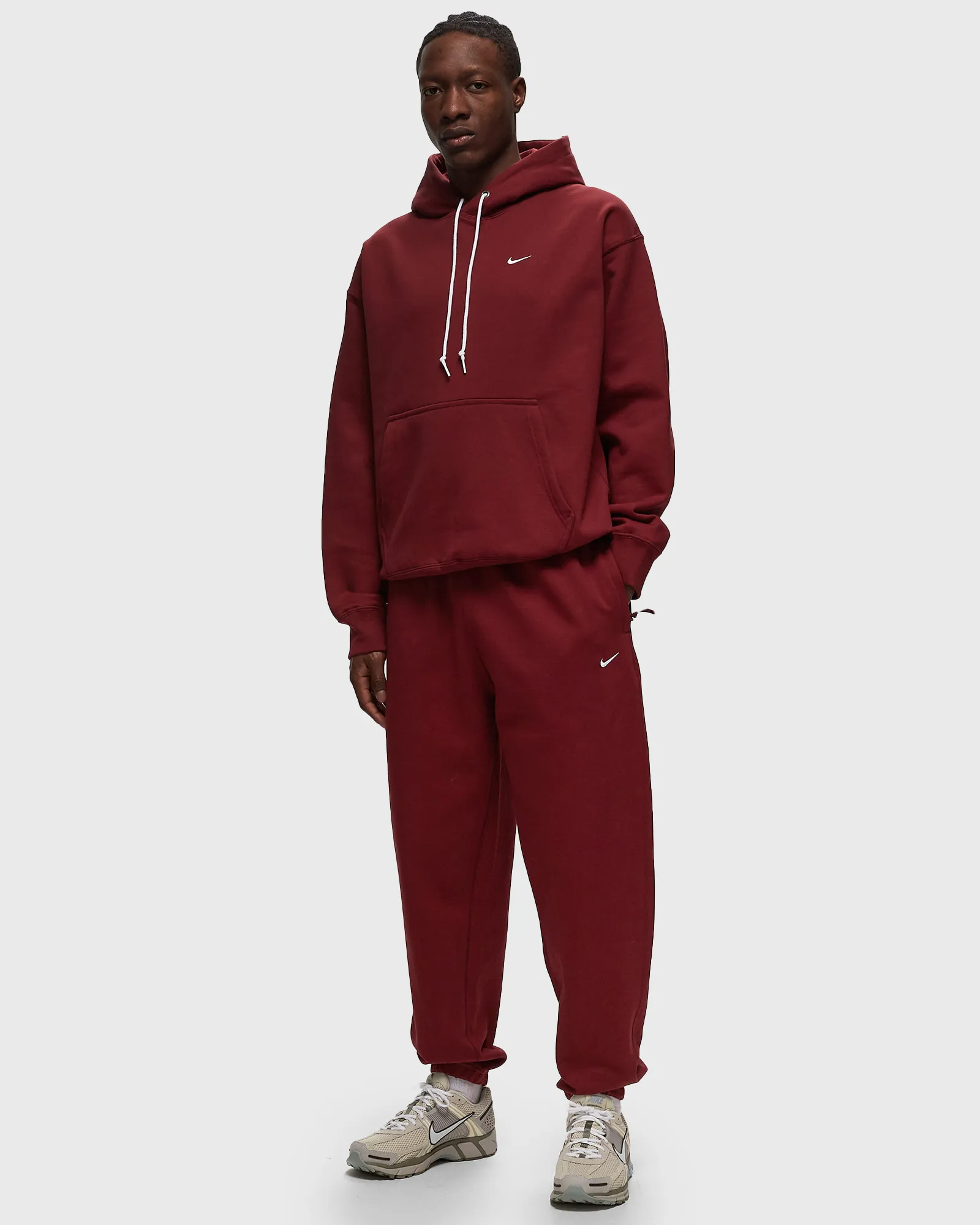 Nike Solo Swoosh Fleece Pullover Hoodie